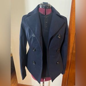 Celebrity Pink Pea Coat - navy blue XS ✨⚡️